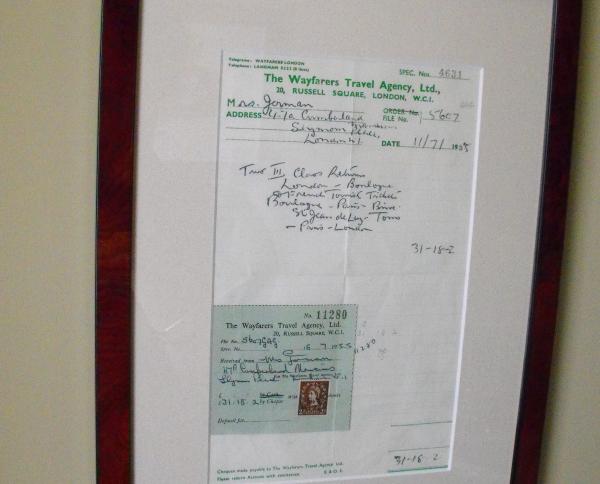 Framing of old documents